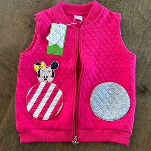 (2 for 25) Disney vest (Minnie mouse)